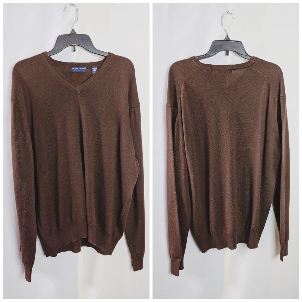 Grant Thomas Italian Xtra Fine Merino Wool Sweater
